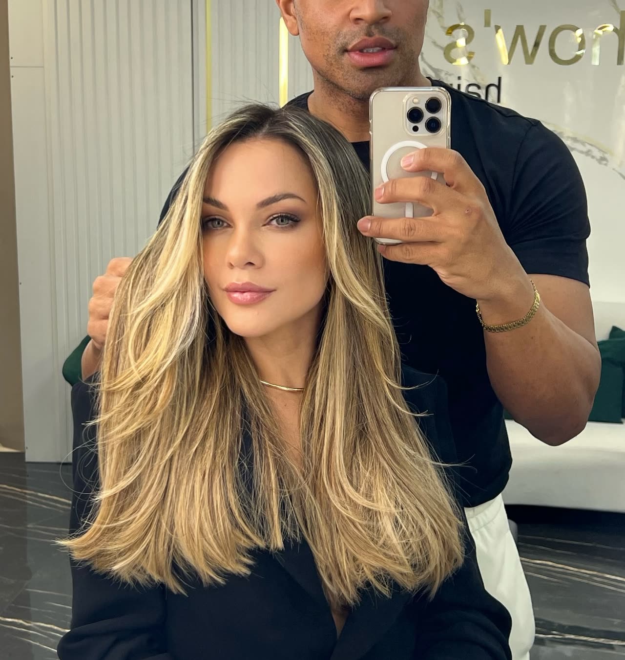 Transformação 4 — mechas no Jhows Hair